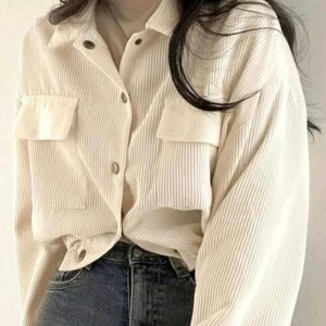 Cream  Cropped Jacket