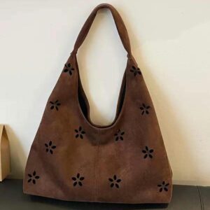Brown hobo bag