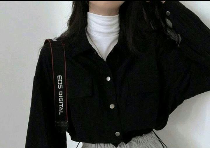 Black Cropped Jacket